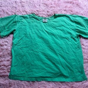 Green shirt